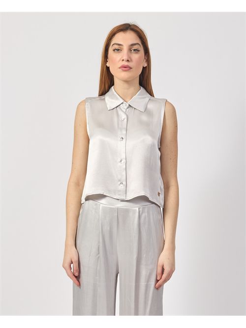 Chemise courte sans manches pour femme Yes Zee YES ZEE | C201-EN000819